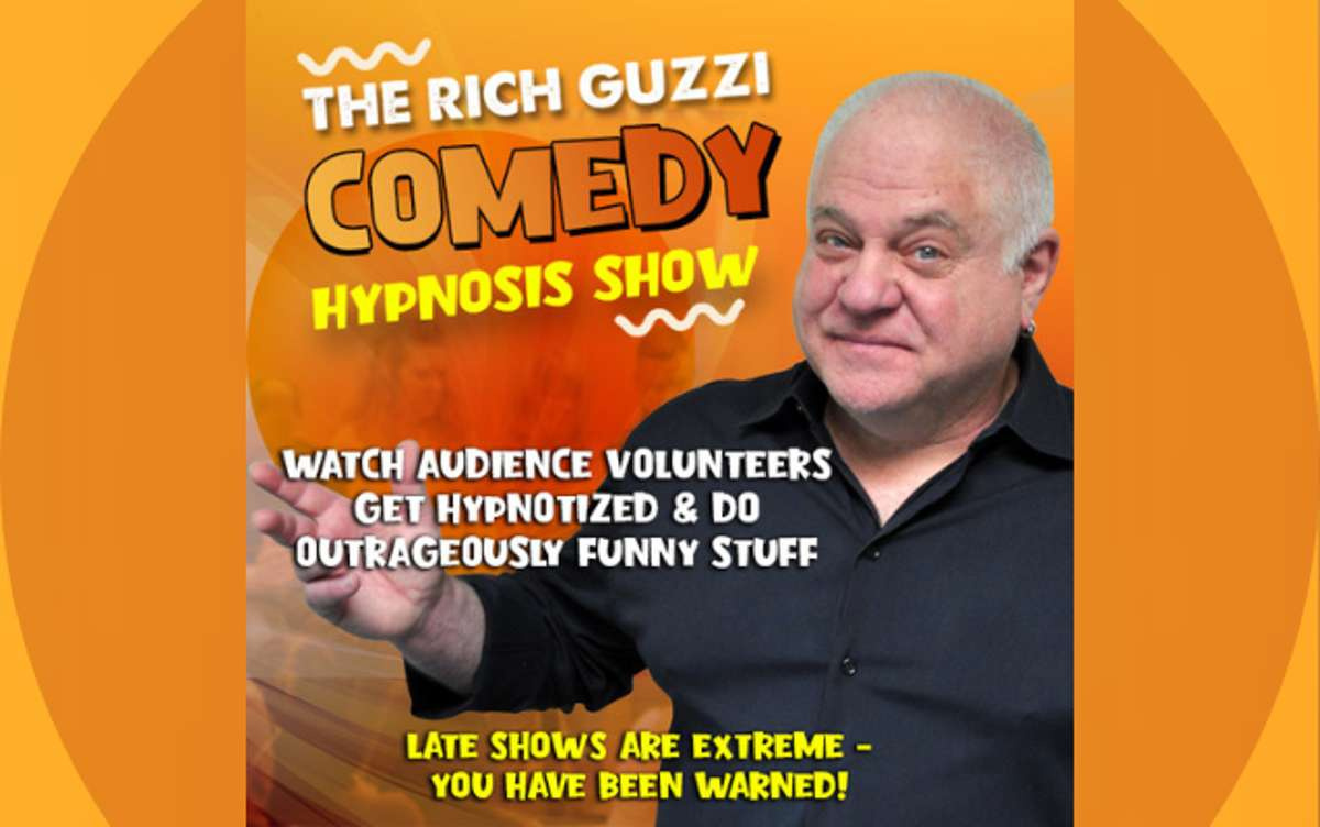 The Rich Guzzi Comedy Hypnosis Show | Albany Funny Bone Comedy Club ...